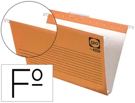 Gio Carpeta Colgante Folio Cristal Kraft Bicolor Eco Lomo 30 Mm Ref. 110220