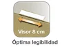 Gio Carpeta colgante folio visor superior corto cristal kraft bicolor eco lomo 30 mm