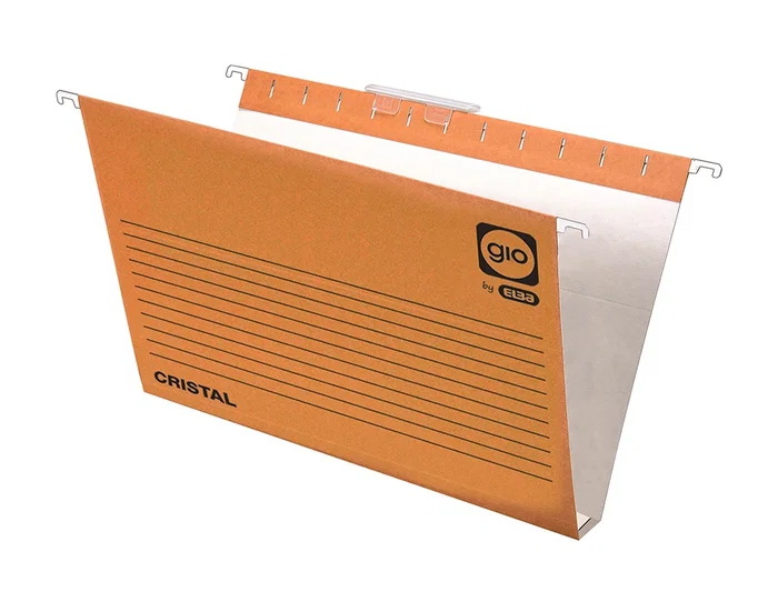 Gio Carpeta Colgante Folio Cristal Kraft Bicolor Eco Lomo 30 Mm Ref. 110220