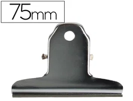 Q-connect Pinza metálica 75 mm