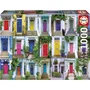 Educa Puzzle Puertas de Notting Hill 1000 piezas Arquitectura 68 x 48 cm AAAQE72410