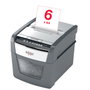 Rexel Optimum AutoFeed 45X Destructora de Papel con Alimentación Automática, Corte en Partículas P-4, Negro/Plata