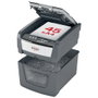 Rexel Optimum AutoFeed 45X Destructora de Papel con Alimentación Automática, Corte en Partículas P-4, Negro/Plata