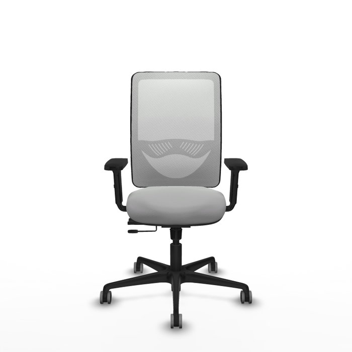 PIQUERAS Y CRESPO Silla de oficina Zulema Gris claro y Blanco PIQUERAS Y CRESPO Silla de oficina Zulema Gris claro y Blanco