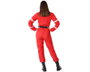 Disfraz de Bombera Rojo para Mujer Adulto, Talla XS-S