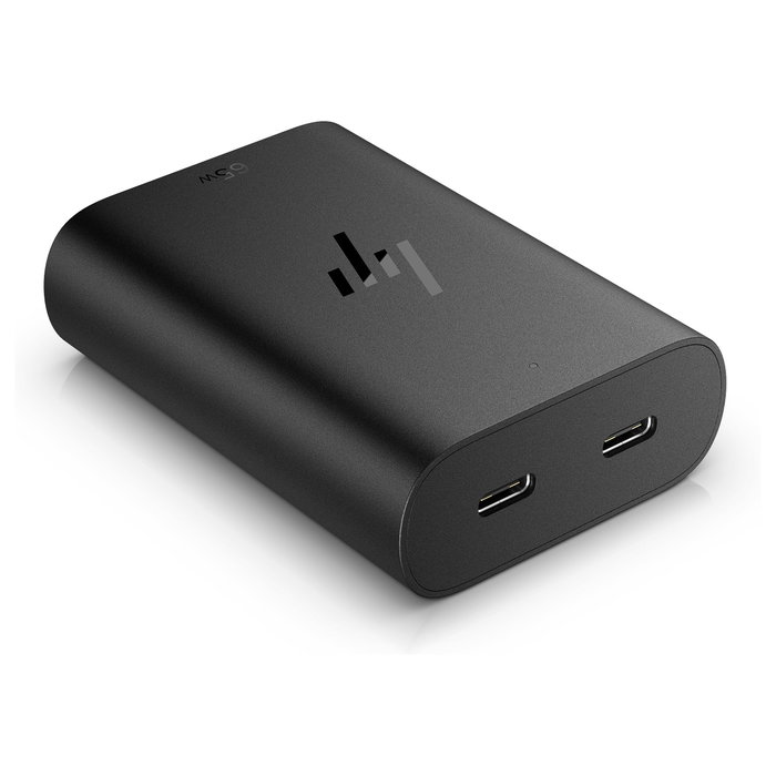 HP Cargador para Portátil 65W USB-C GaN Negro HP Cargador para Portátil 65W USB-C GaN Negro