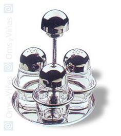 MEPRA GALA - Especiero de 3 Piezas en Orfebrería