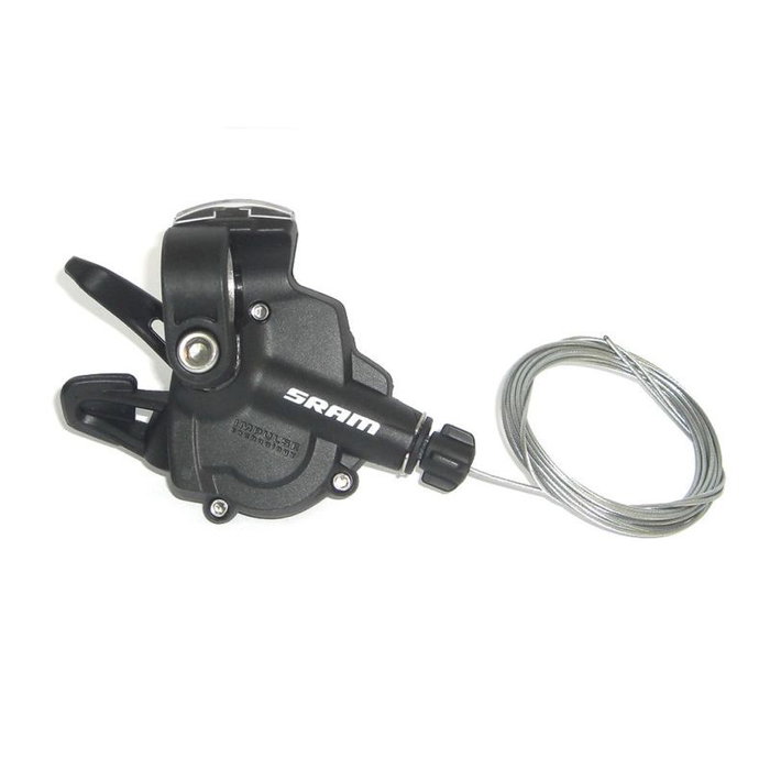 Sram X4 Palanca de Cambio Gatillo Trasero 8 Velocidades Negro Aluminio 145g BTT Sram X4 Palanca de Cambio Gatillo Trasero 8 Velocidades Negro Aluminio 145g BTT