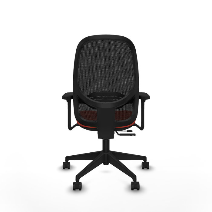 PIQUERAS Y CRESPO Silla de oficina Cilanco Naranja oscuro y Negro PIQUERAS Y CRESPO Silla de oficina Cilanco Naranja oscuro y Negro