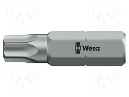 WERA Punta de destornillador Torx® con protección T30H 1/4 pulgada
