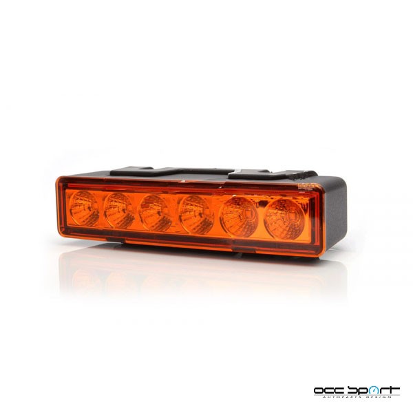 M-Tech Lámpara de faro de advertencia rotativa LED W117Pro Amarillo M-Tech Lámpara de faro de advertencia rotativa LED W117Pro Amarillo