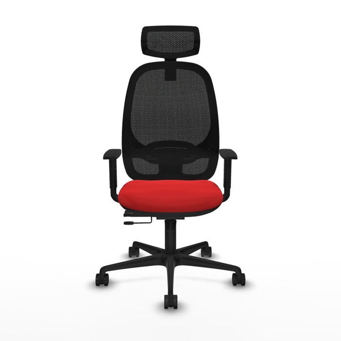 PIQUERAS Y CRESPO Silla de oficina Cilanco Roja con Mecanismo Sincro/Traslack PIQUERAS Y CRESPO Silla de oficina Cilanco Roja con Mecanismo Sincro/Traslack