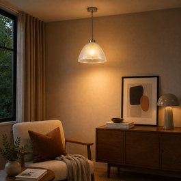 GreenIce Deco Lámpara Colgante Bornova Plata