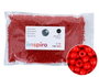 Innspiro Rocalla de Vidrio Redonda Opaco Rojo 3,8mm 500g