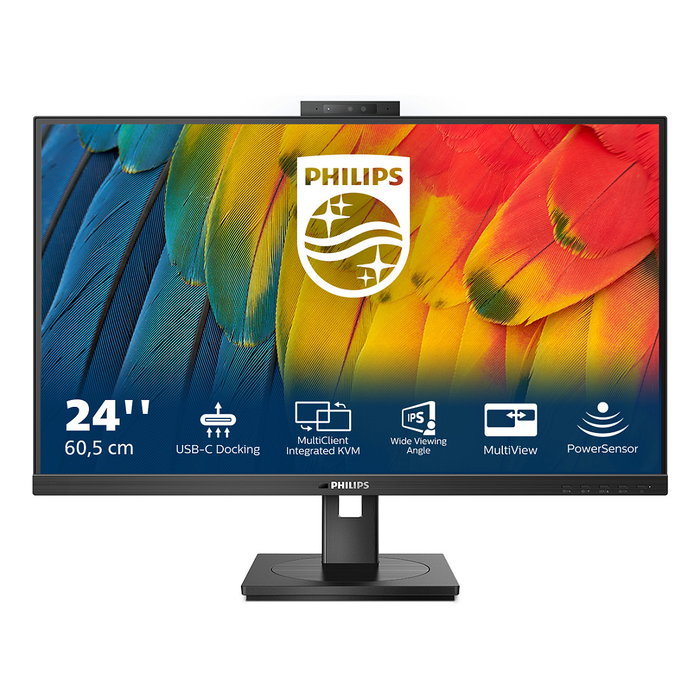Philips 24B1U5301H/00 Monitor 23.8 pulg. Full HD IPS 75Hz Negro