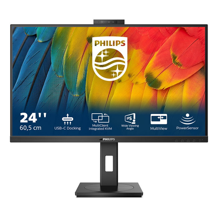 Philips 24B1U5301H/00 Monitor 23.8 pulg. Full HD IPS 75Hz Negro