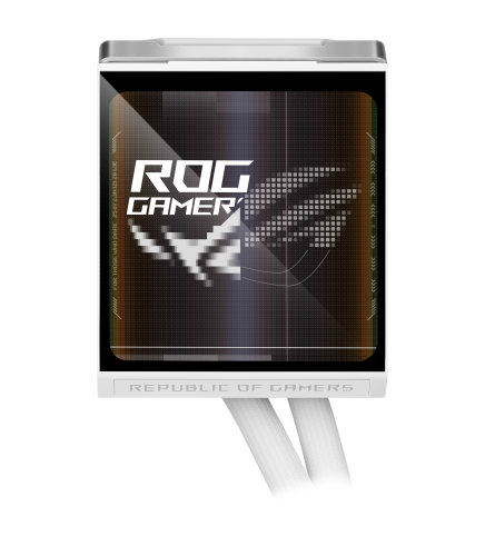 ASUS ROG Strix LC IV 360 ARGB LCD White Edition Blanco