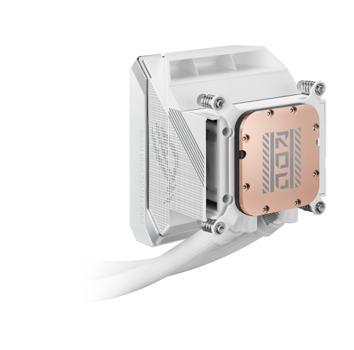 ASUS ROG Strix LC IV 360 ARGB LCD White Edition Blanco
