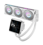 ASUS ROG Strix LC IV 360 ARGB LCD White Edition Blanco