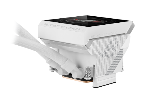 ASUS ROG Strix LC IV 360 ARGB LCD White Edition Blanco