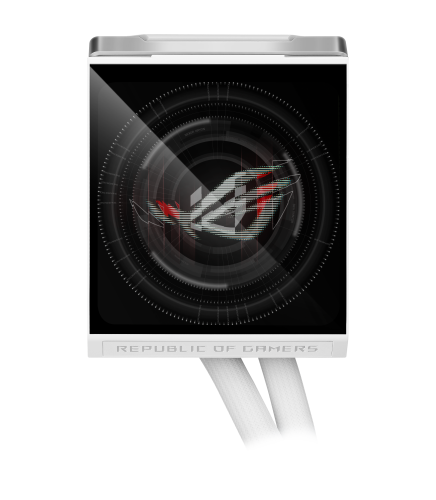 ASUS ROG Strix LC IV 360 ARGB LCD White Edition Blanco