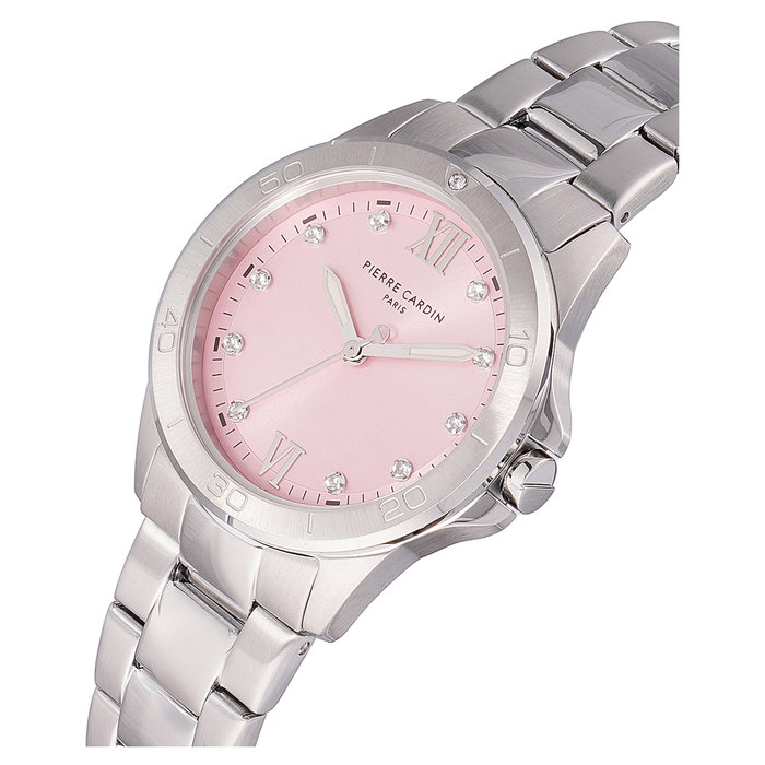 Pierre Cardin CF.1009.MS.1 Reloj de Mujer con Esfera Rosa Pierre Cardin CF.1009.MS.1 Reloj de Mujer con Esfera Rosa