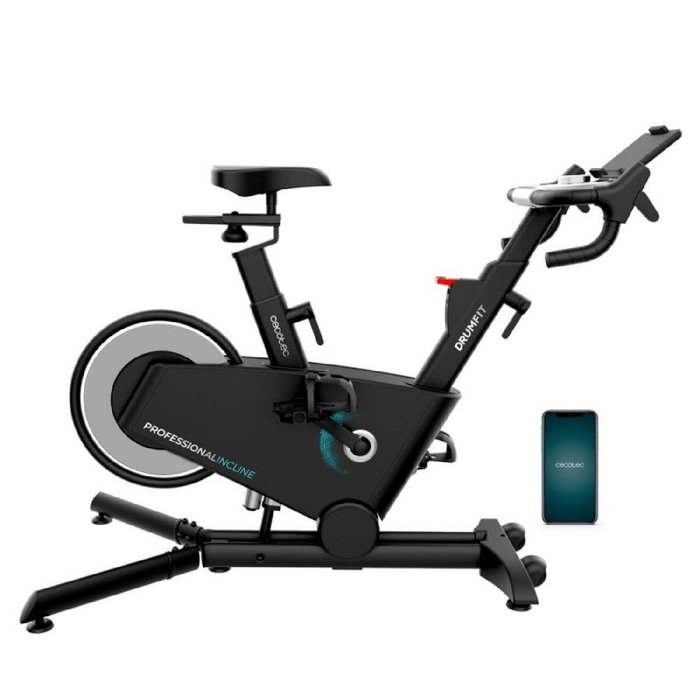 Bicicleta Estática Cecotec DrumFit Indoor Professional Incline App Bicicleta Estática Cecotec DrumFit Indoor Professional Incline App