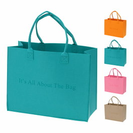 Basics Bolsa de fieltro 44 x 34 cm colores surtidos
