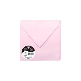 Sobre Clairefontaine Pollen 165X165 120G Rosa Peladilla Paquete De 20