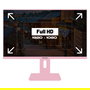 JAPANNEXT JN-I238FHD120F-HSP-PK Monitor Gaming IPS de 23.8 pulgadas Full HD 120Hz 0.5ms AMD FreeSync Altavoces Ajustable en Altura Color Rosa