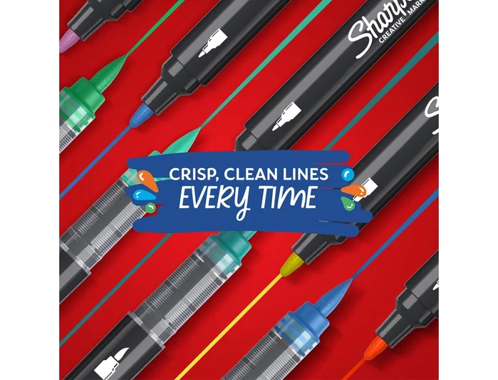 Sharpie Creative Acrylic Rotuladores Surtidos Punta Redonda Blíster de 5 Unidades Sharpie Creative Acrylic Rotuladores Surtidos Punta Redonda Blíster de 5 Unidades