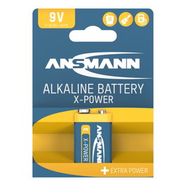 Ansmann Pila alcalina 9V X-Power 6LR61