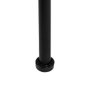 Silla Natural-Negro Pe-Acero Salón 51 X 58 X 87 cm (Set de 2)