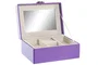 DKD Home Decor Joyero Glam Lila 13 x 8.5 x 17 cm