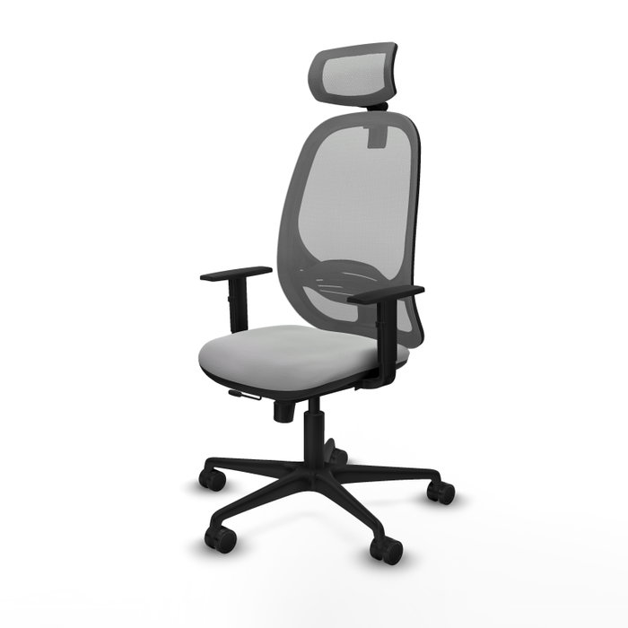 PIQUERAS Y CRESPO Silla de oficina Cilanco Gris con mecanismo Sincro/Traslack PIQUERAS Y CRESPO Silla de oficina Cilanco Gris con mecanismo Sincro/Traslack