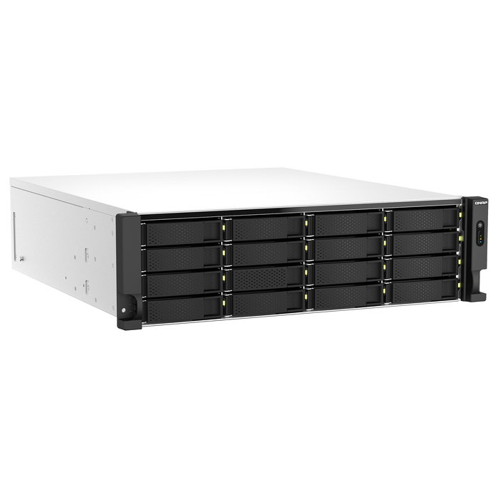 QNAP TS-h2287XU-RP-E2336-32G NAS Rack 3U 22 Bay, Intel Xeon E-2336 6 Núcleos, 32GB DDR4 ECC, QuTS hero, para Grandes Empresas
