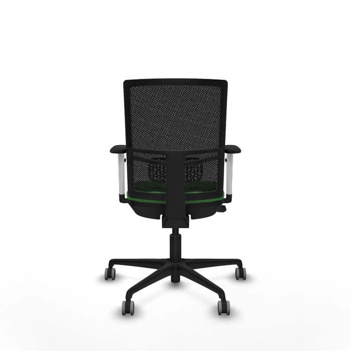 PIQUERAS Y CRESPO Silla de oficina Yunquera Verde con mecanismo Sincro/Traslack