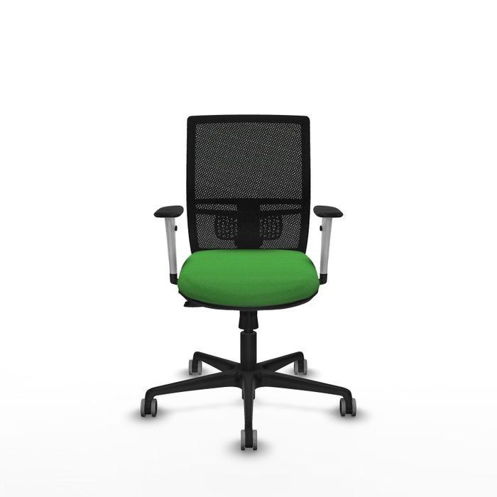 PIQUERAS Y CRESPO Silla de oficina Yunquera Verde con mecanismo Sincro/Traslack