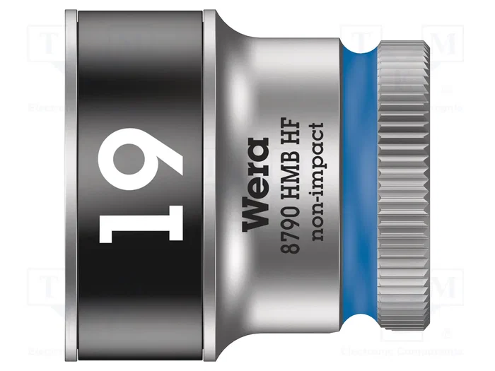 WERA Zyklop Vaso HEX 19mm 3/8 pol. WERA Zyklop Vaso HEX 19mm 3/8 pol.