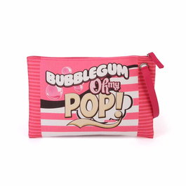 Oh My Pop Neceser de Playa Sunny Bubblegum Rosa