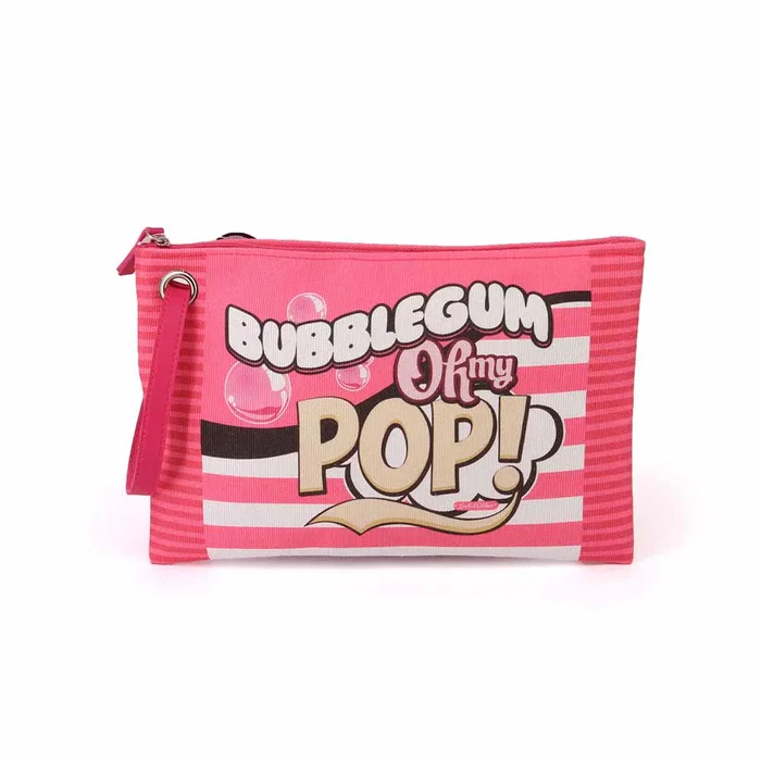 Oh My Pop Neceser de Playa Sunny Bubblegum Rosa