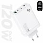 Subblim Cargador GaN 120W 4 Puertos (3x USB-C + 1x USB-A) Blanco