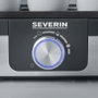 Severin Cocina para Huevos EK 3163 para 3 Huevos, Acero Inoxidable, Color Negro