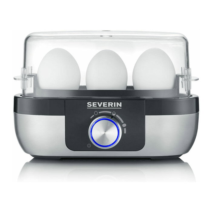 Severin EK 3163 Cocedora de huevos para 3 huevos, Acero inoxidable Severin EK 3163 Cocedora de huevos para 3 huevos, Acero inoxidable