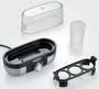 Severin EK 3163 Cocedora de huevos para 3 huevos, Acero inoxidable