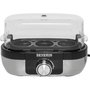 Severin Cocedor de huevos EK 3163, 3 huevos, Acero inoxidable/Negro