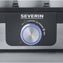 Severin Cocedor de huevos EK 3163, 3 huevos, Acero inoxidable/Negro