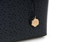 Vince Camuto Bolso Tote Negro Monogrammed Black de Piel de Polivinilo 32x11x24 cm