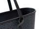 Vince Camuto Bolso Tote Negro Monogrammed Black de Piel de Polivinilo 32x11x24 cm