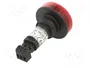 WERMA Señalizador luminoso y sonoro rojo 24VDC 22mm